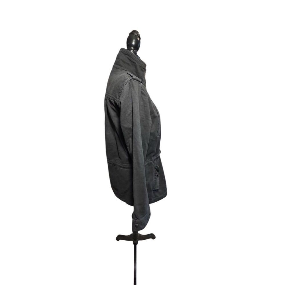 Michael Stars Women's Hooded Jacket Black Size M Casual Long Sleeve - Picture 7 of 11